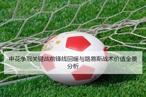 申花争冠关键战前锋线回暖与路易斯战术价值全景分析